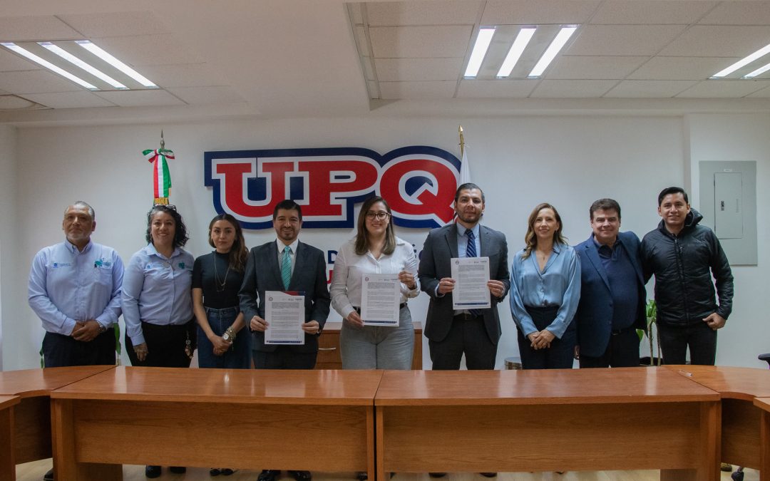 Rectora de la UPQ firma convenio para ampliar oportunidades educativas a aspirantes no admitidos