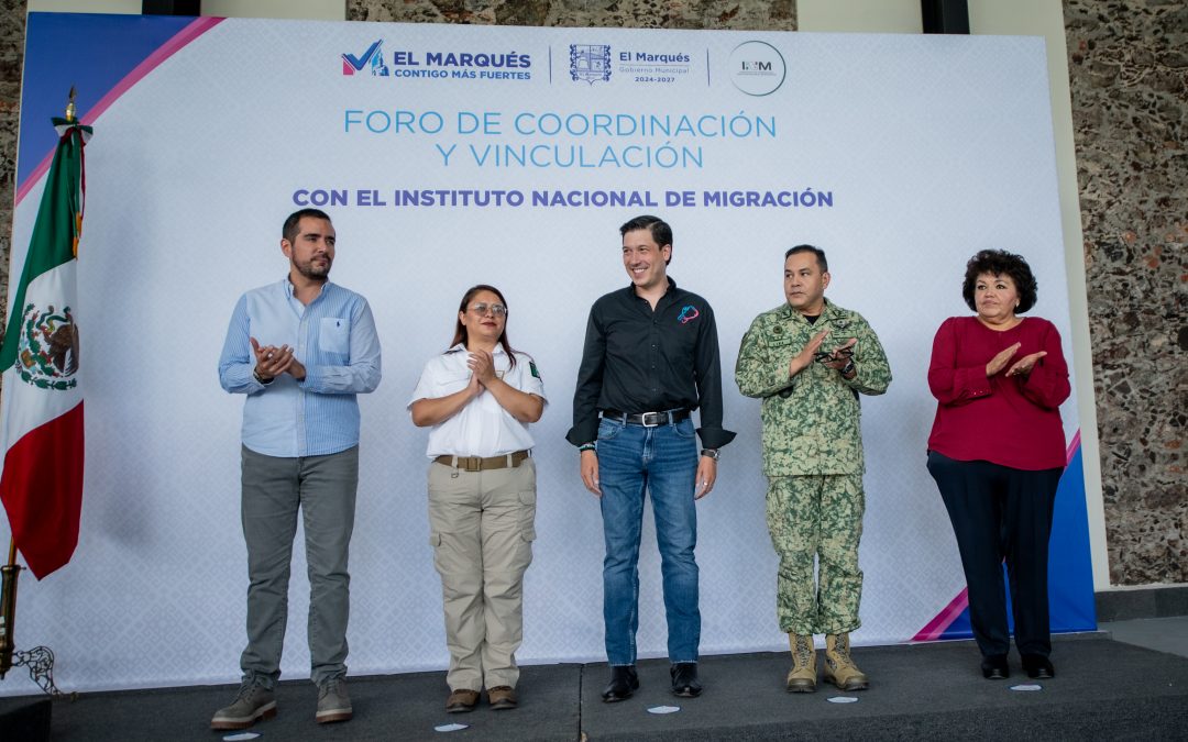 El Marqués a la vanguardia en atención y estrategias en materia migratoria: Rodrigo Monsalvo