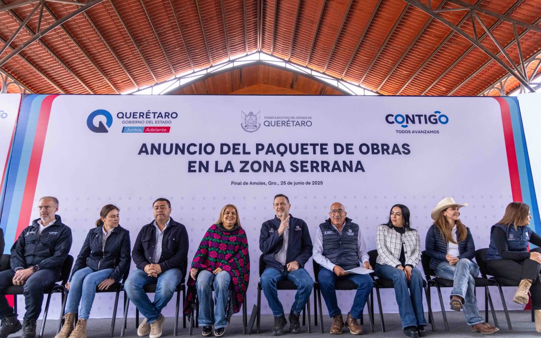 Destina Gobierno de Querétaro más de 90.5 mdp en obras y acciones de vivienda en la Sierra Gorda