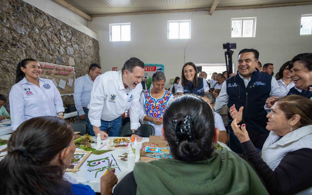 Encabeza Gobernador arranque del programa Club del Adulto Mayor en Jalpan