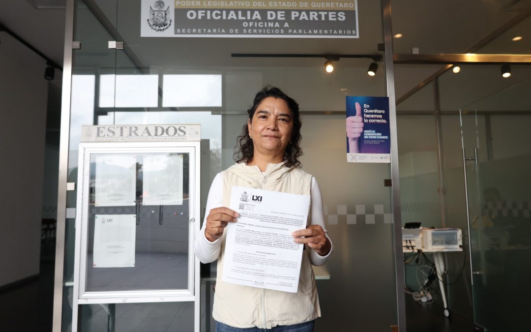 Presenta Diputada Blanca Flor Benítez Iniciativa de Exhorto para que se inicien de manera oportuna acciones y trabajos de prevención para evitar contagios de dengue en Querétaro