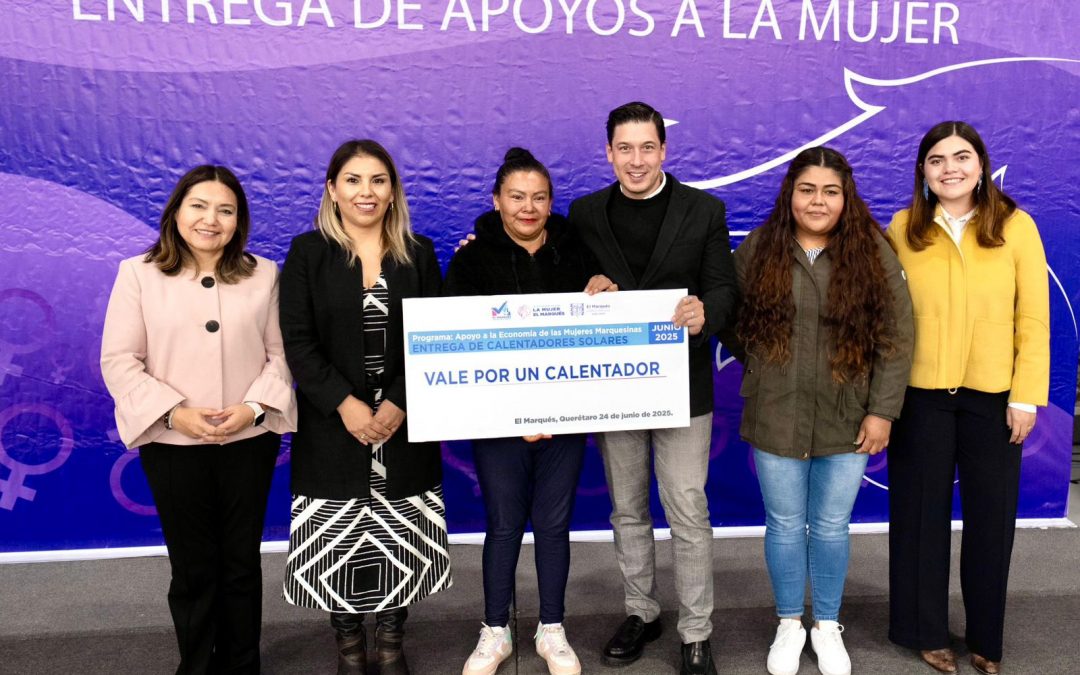 Rodrigo Monsalvo impulsa acciones para fortalecer a las mujeres en El Marqués