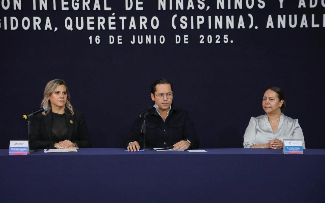 Chepe Guerrero da un paso firme por la niñez al instalar el SIPINNA Corregidora 2025