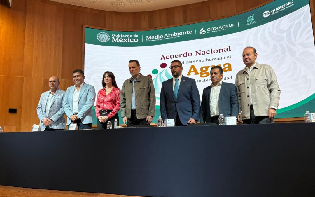 Jalpan presente en la Presentación del Acuerdo Nacional por el Derecho al Agua y la Sostenibilidad
