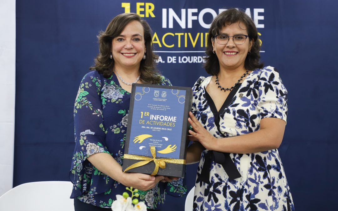 Desglosa Dra. Lourdes Rico Cruz su 1° informe al frente de Lenguas y Letras UAQ