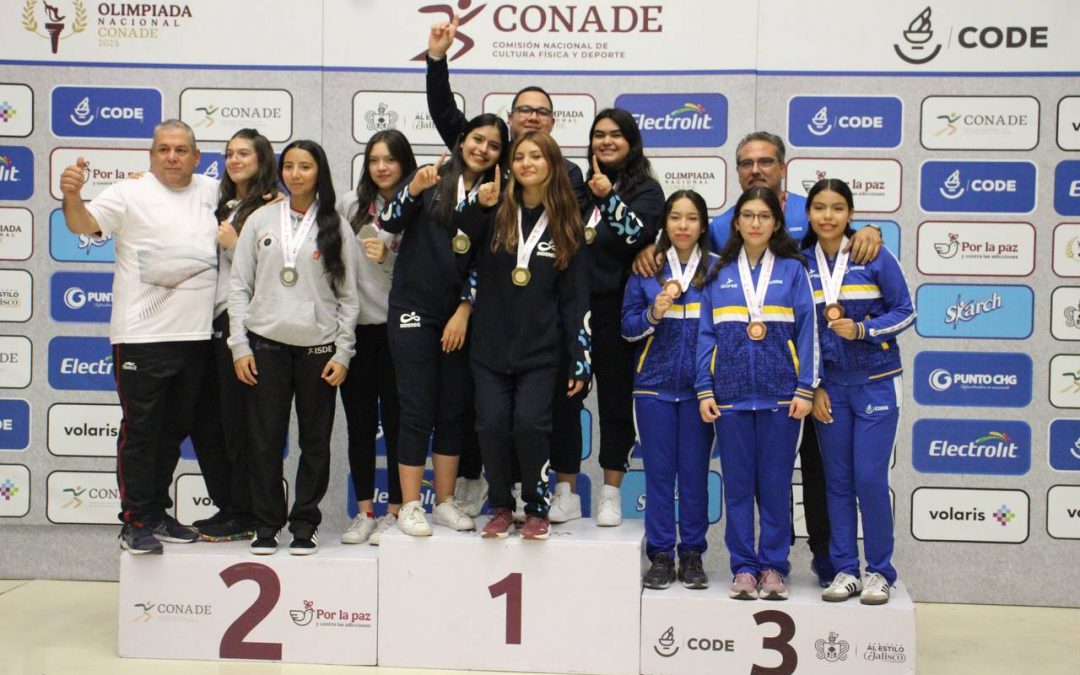 Tiro deportivo queretano escala en números en la Olimpiada Nacional 2025