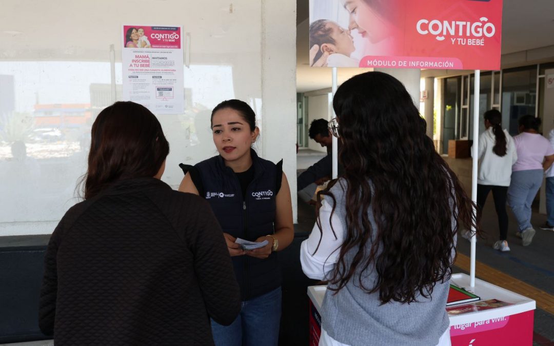 Inician registros del programa Contigo y tu bebé en la capital