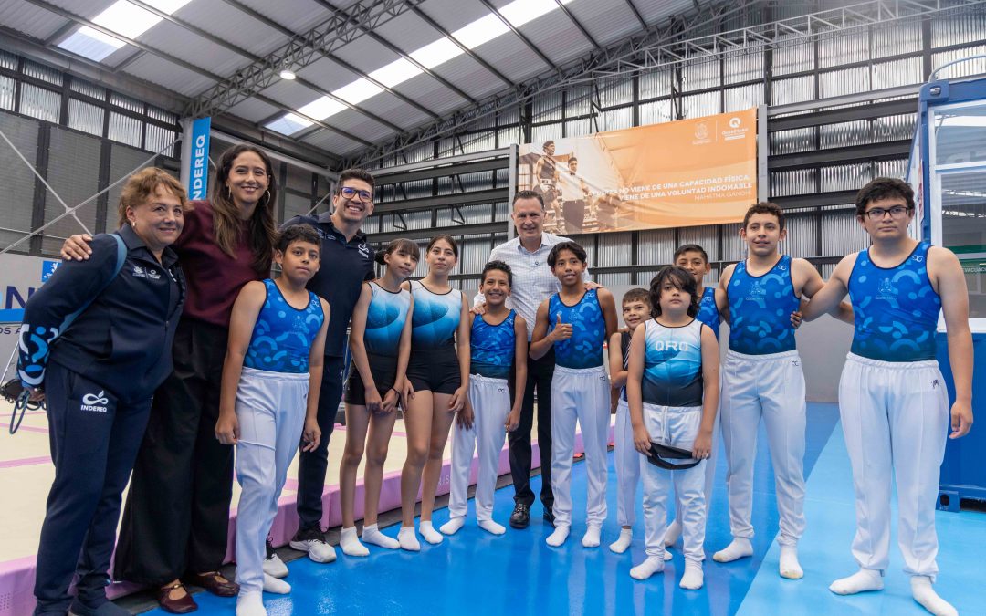 Inaugura Gobernador Pabellón de Alto Rendimiento en el Parque Querétaro 2000