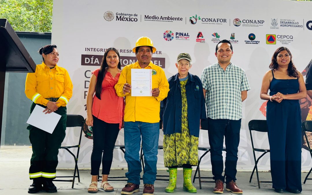 Iván Zárate reconoce labor de brigadistas al cierre de temporada de incendios forestales