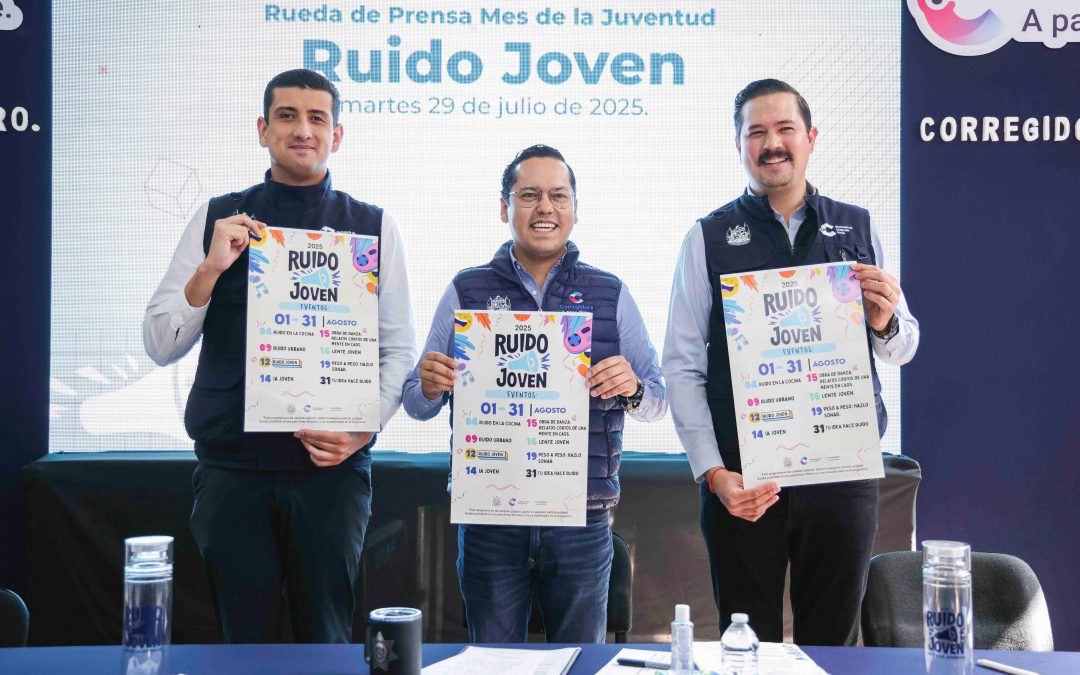 Chepe Guerrero lanza «Ruido Joven» para impulsar la voz y el talento juvenil en Corregidora