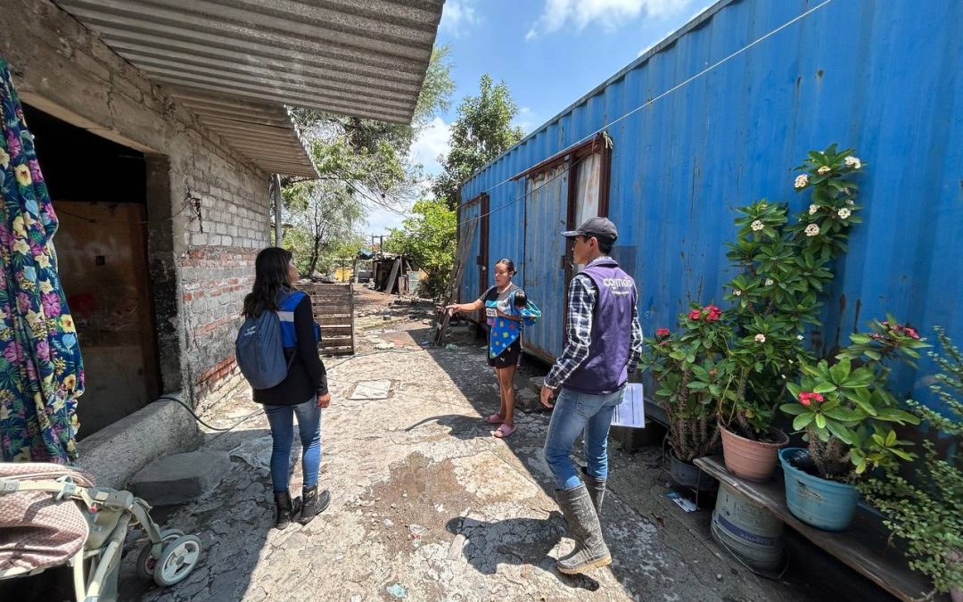 SEDESOQ realiza levantamiento de censo para apoyos emergentes
