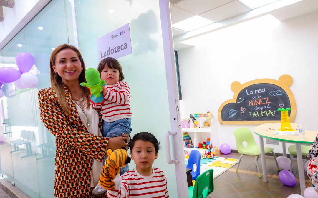 Inaugura Sonia Rocha Lactario y Ludoteca en la Secretaría de las Mujeres