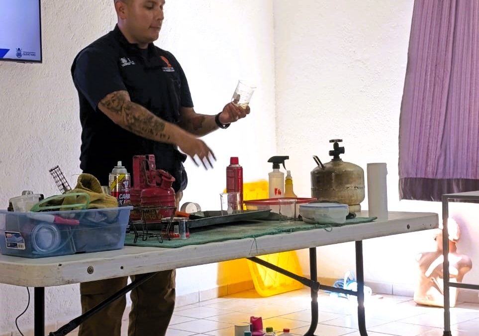 Capacita SESA en materia de Protección Civil a personal de CECOSAMAS y Centros de Rehabilitación