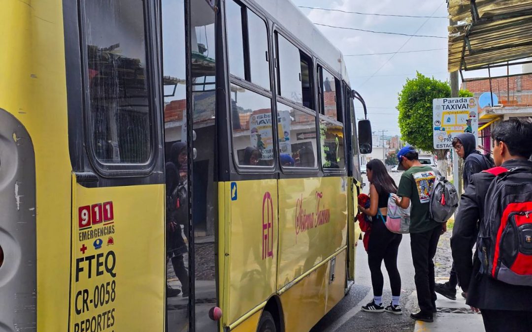 La AMEQ fortalece la movilidad estudiantil en San Juan del Río