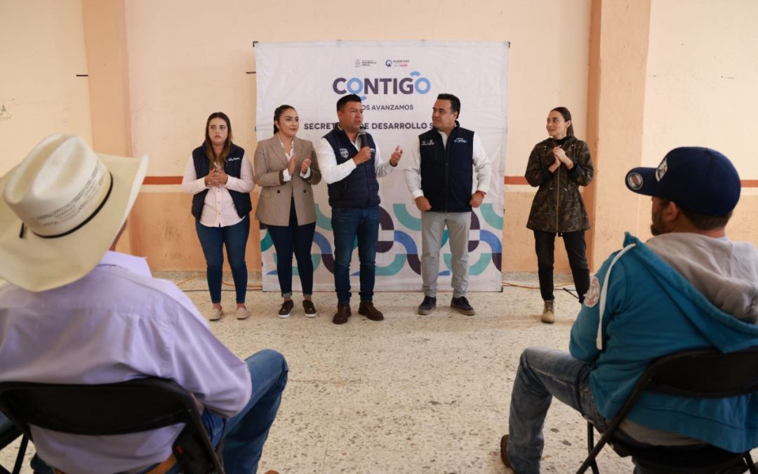 Apoyo a familias de Huimilpan con la Tarjeta Contigo: Luis Nava