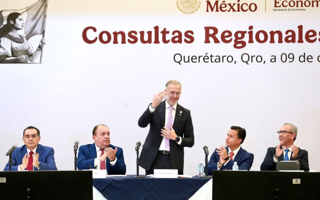 Triple hélice queretana participa y propone en consulta regional ante revisión del TMEC