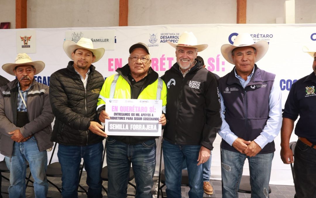 Continua SEDEA brindando apoyos a productores del semidesierto