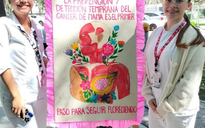Impulsa SESA la detección oportuna del cáncer de mama a través del arte