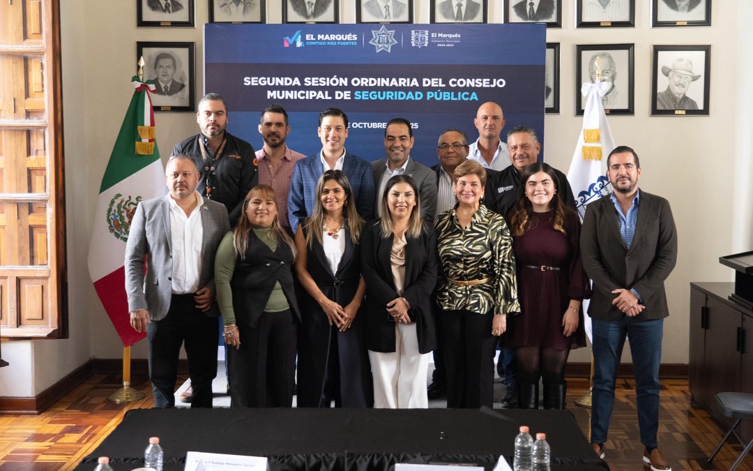 El Marqués refuerza su seguridad con más elementos, tecnología y programa nutricional para la policía