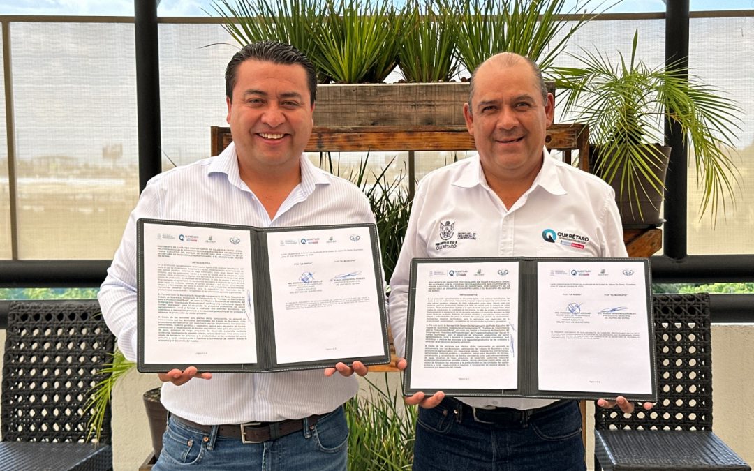 Jalpan y SEDEA firman convenio del programa “Contigo en concurrencia para la productividad rural” 🌱