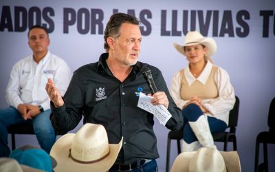 Gobierno del estado y Yuni Benítez unen esfuerzos tras la contingencia