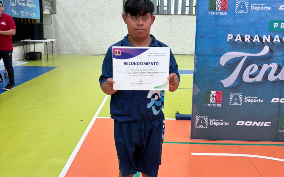 Destacan paratenimesistas queretanos en Campeonato Nacional Paralímpico