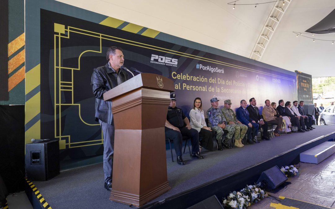 Ser policía en Querétaro es formar parte de la mejor corporación del país: MKG