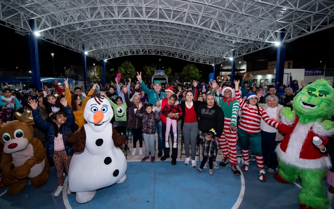 Rodrigo Monsalvo encabeza festival navideño del SMDIF en Los Héroes