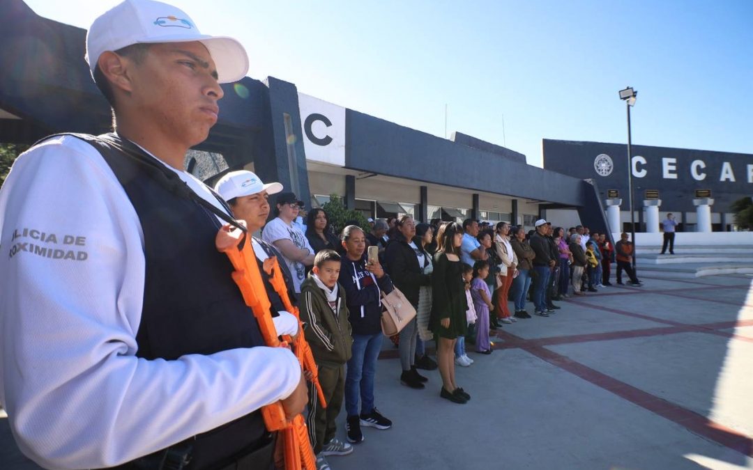 Acercan labor policial a más de tres mil 200 personas