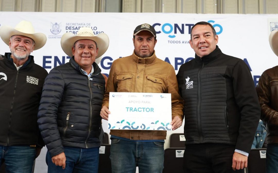 Entrega SEDEA apoyos en concurrencia en San Juan del Río