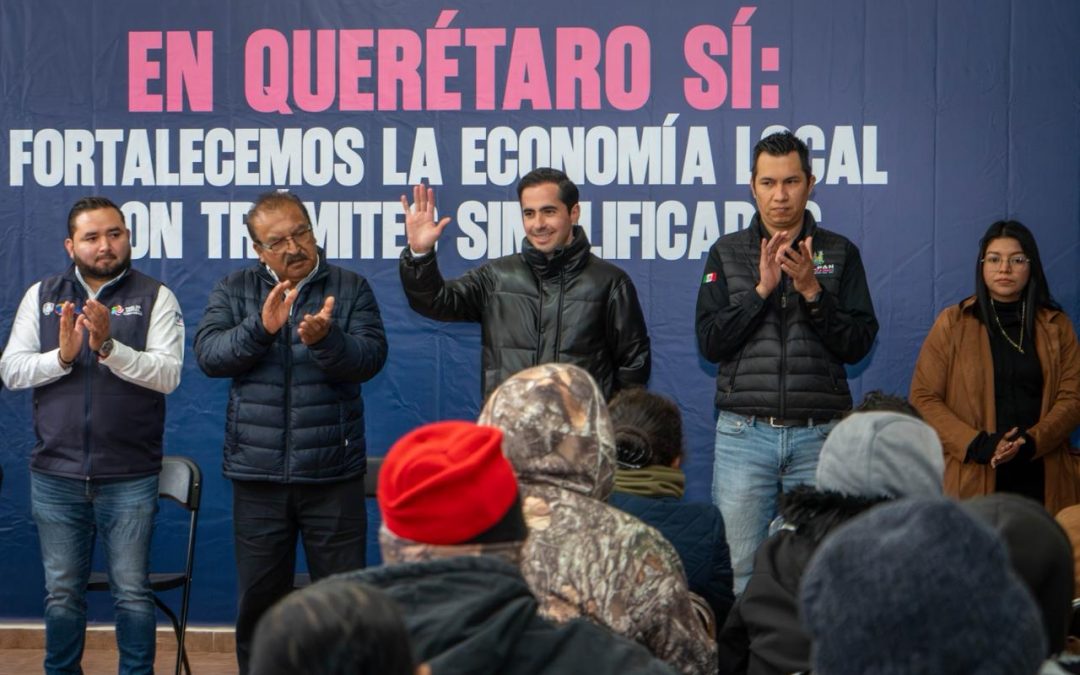 Arroyo Seco forma parte del programa estatal “Refrendo Cerca de Ti” en la Sierra Gorda