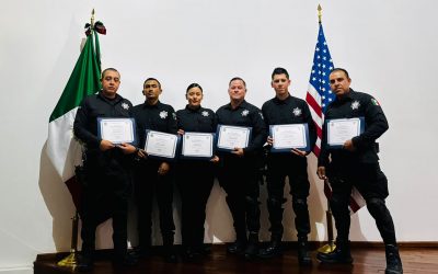 Policía Estatal participa en curso de medicina táctica impartida por agencias de seguridad de Estados Unidos