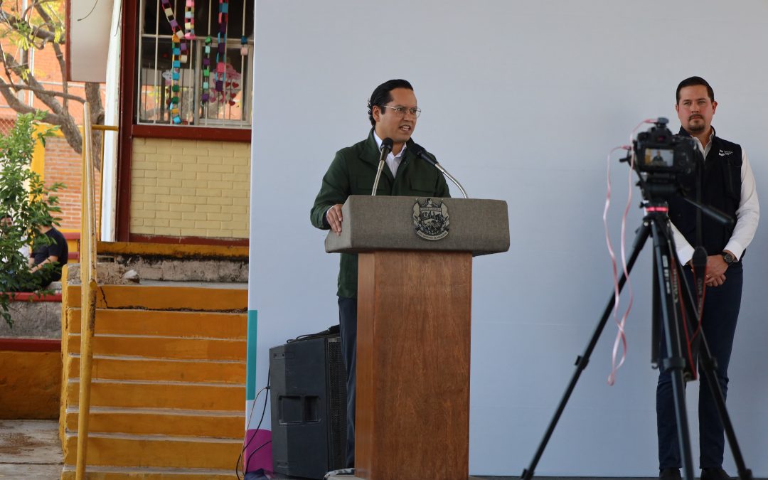 Invierten 2 millones de pesos en infraestructura educativa en Corregidora