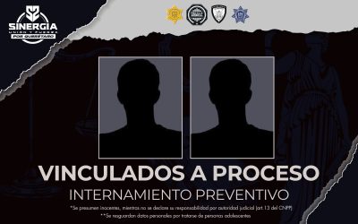 Vinculan a proceso a dos adolescentes por tentativa de h0micidi0 y v10lación a la Ley Federal de Armas de Fuego; fueron detenidos en el marco de operativos en Sinergia por Querétaro.