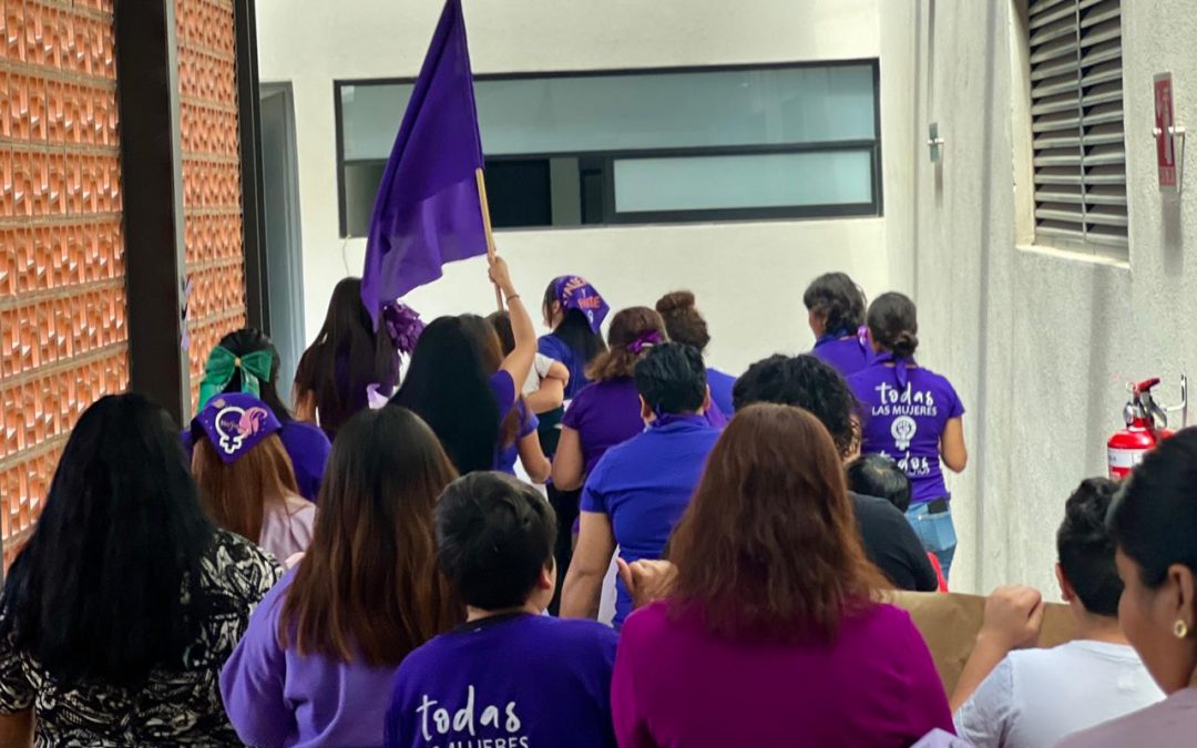 Conmemoran el 8M en el Refugio Nu’ju