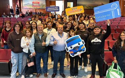 Recorre Gerardo Cuanalo escuelas y suma a más de mil estudiantes a la Tarifa Unidos