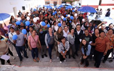 Se reúne Luis Nava con beneficiarios de la estrategia Aquí Contigo