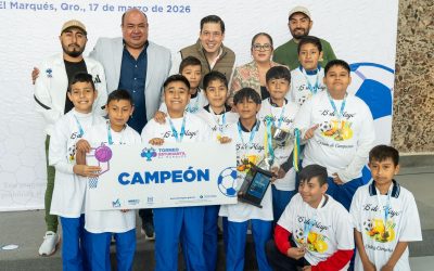 Participan más de mil alumnos en torneo estudiantil de El Marqués