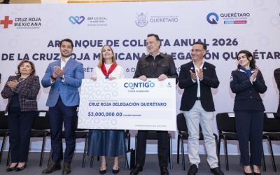 Arranca la Colecta Anual 2026 de Cruz Roja Querétaro