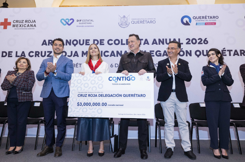 Arranca la Colecta Anual 2026 de Cruz Roja Querétaro