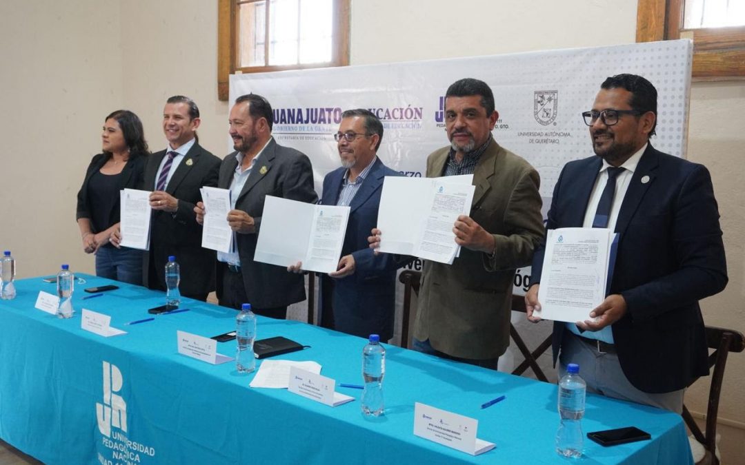 Estrechan colaboración UAQ y Secretaría de Educación de Guanajuato