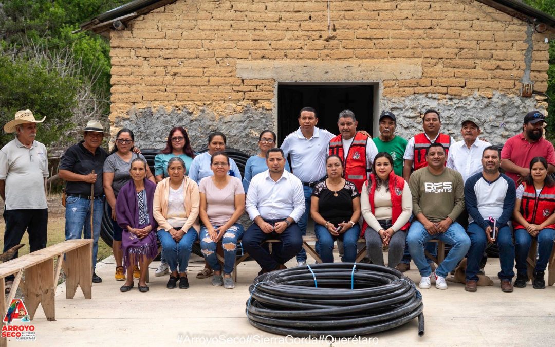 La Estancia fortalece su sistema de agua con apoyo del Presidente Municipal Fernando Sánchez Gil