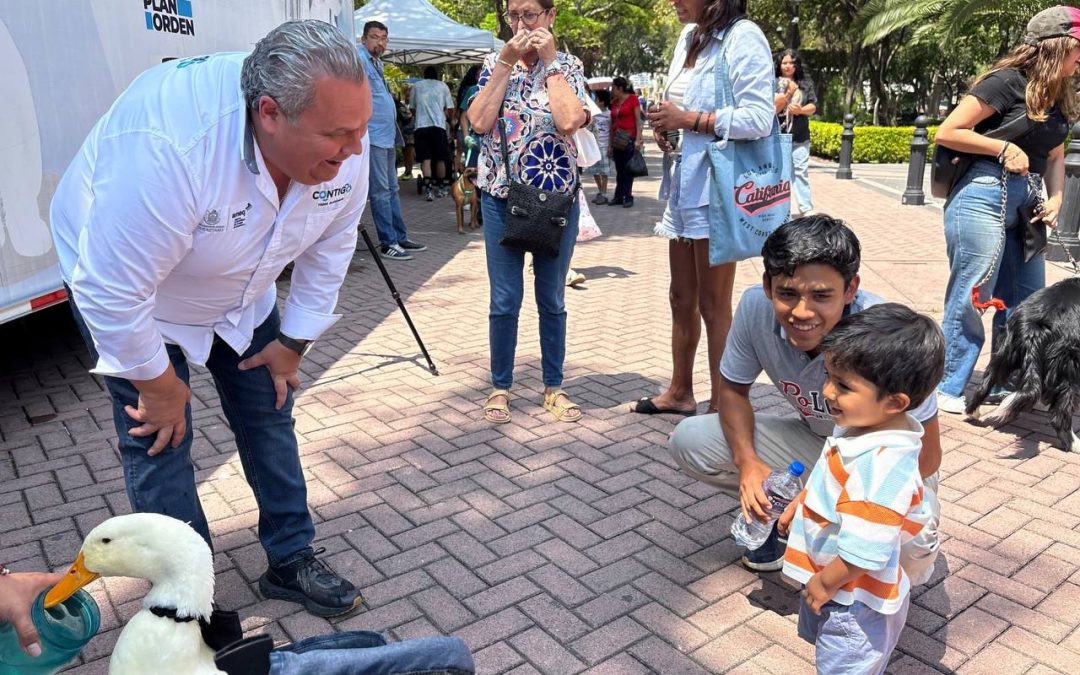 Encabeza Cuanalo Santos jornada de afiliación al programa PetFriendly del sistema Qrobus