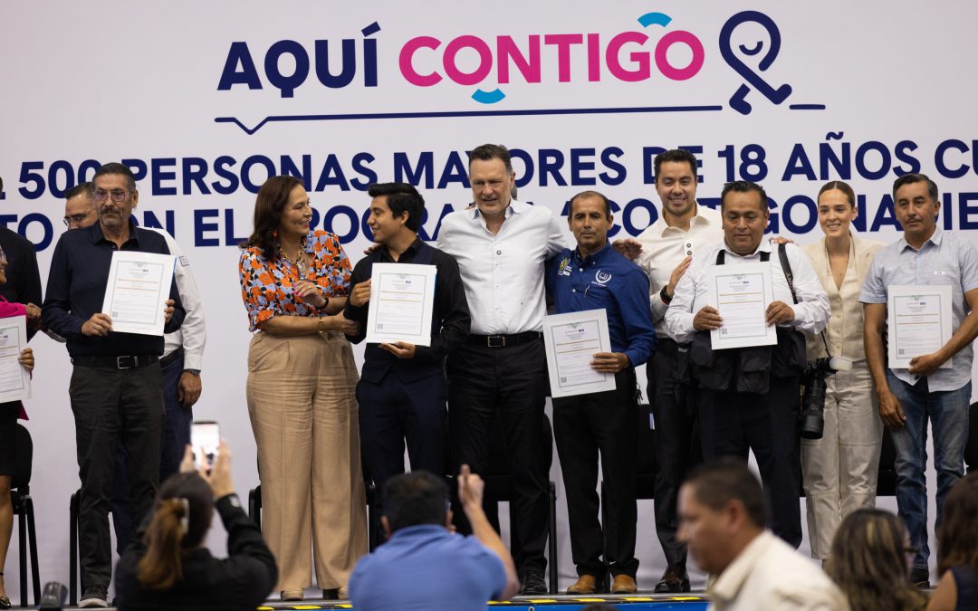 Encabeza Gobernador graduación del programa Contigo Nadie se Quede Atrás 2026