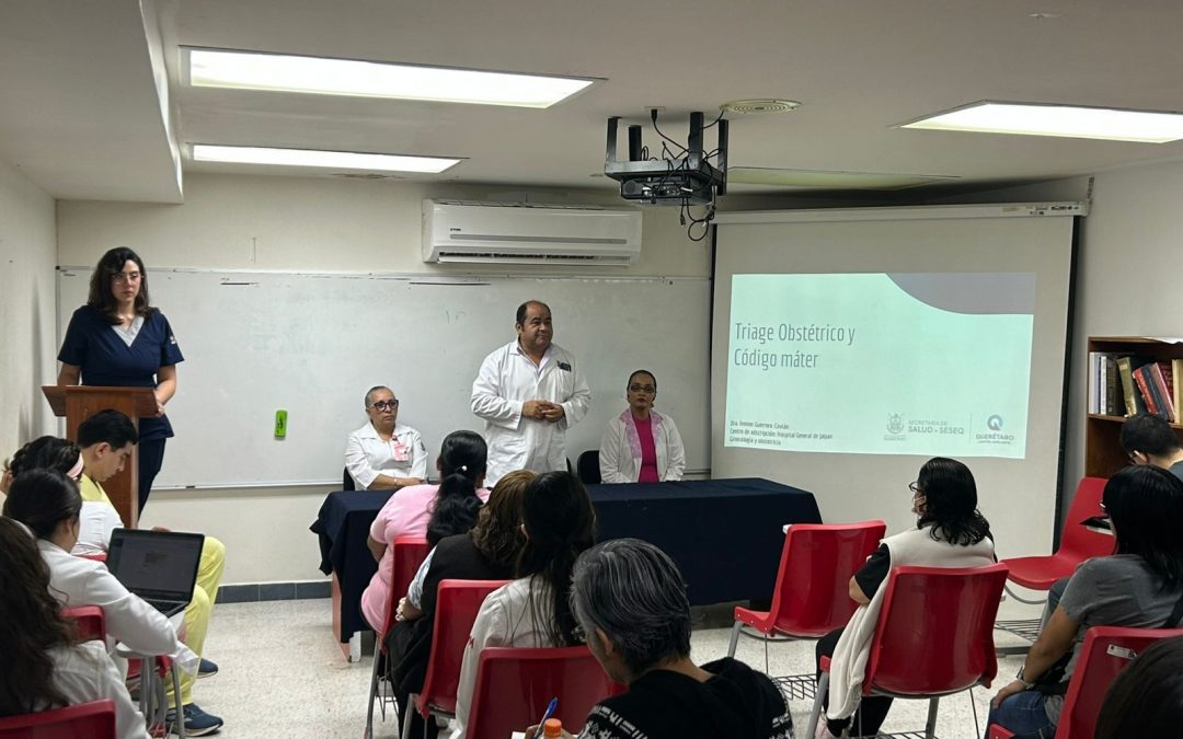 Fortalece SESA la atención en emergencias obstétricas en el Hospital General de Jalpan