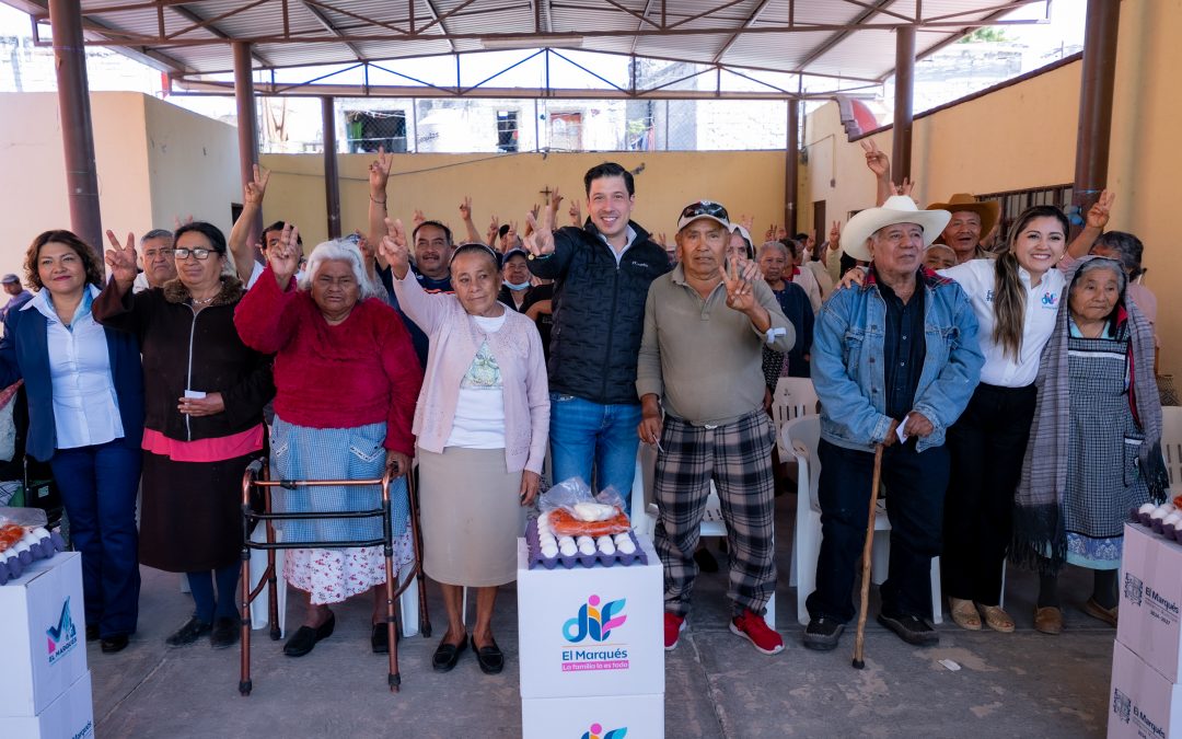 Entrega Rodrigo Monsalvo 5 mil despensas