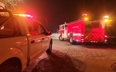 Atiende Municipio de Querétaro incendio en Cerro Colorado