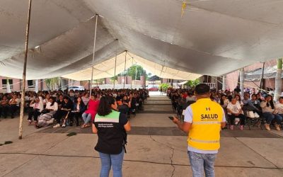 Realiza SESA acciones de protección contra riesgos sanitarios previo a la Peregrinación a Pie al Tepeyac