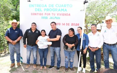 Gobierno Municipal continúa impulsando acciones de vivienda en beneficio de las familias jalpenses