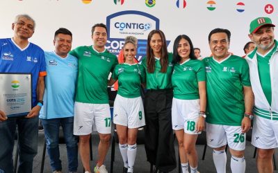 Iridia Salazar inaugura Copa Internacional Contigo 2026